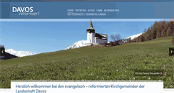 Desktop Screenshot of davosreformiert.ch